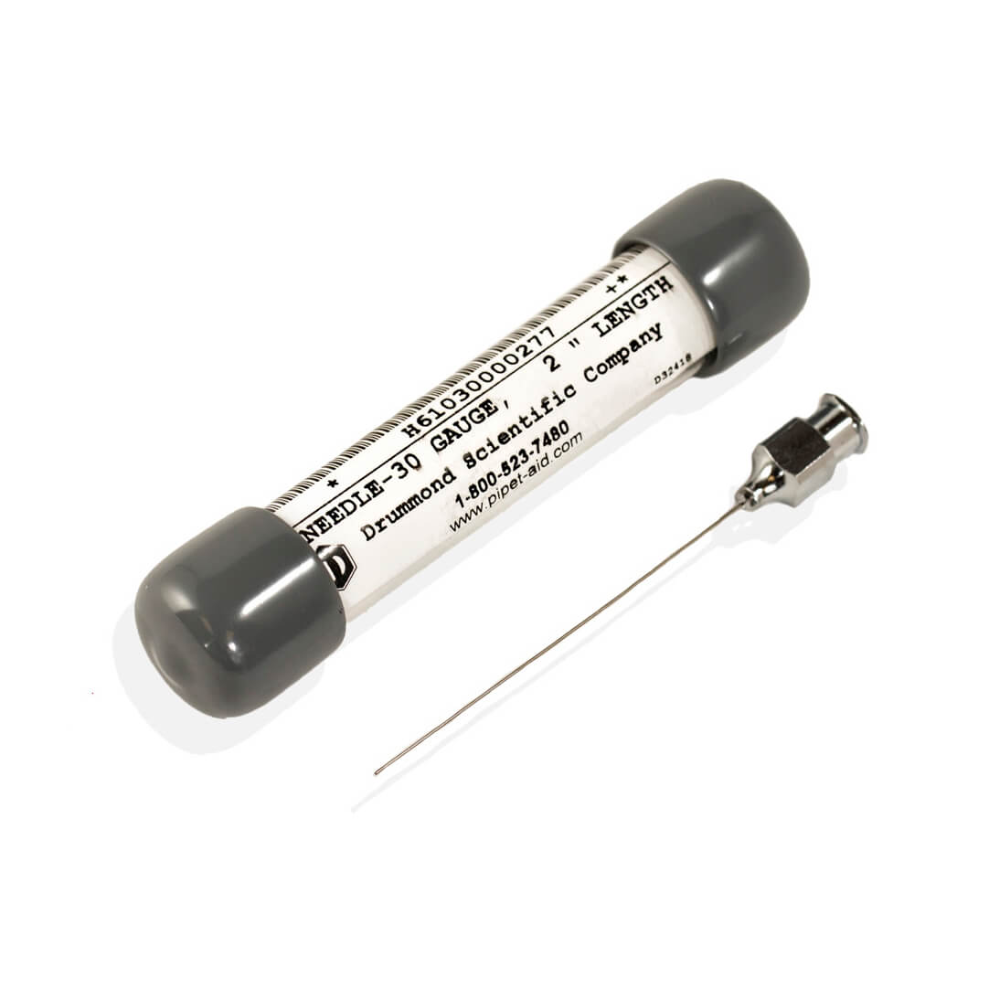 Drummond Scientific 3-000-027 Backfilling Needle for Nanoject II Auto-Nanoliter Injector 2 Length 30 gauge Thickness 